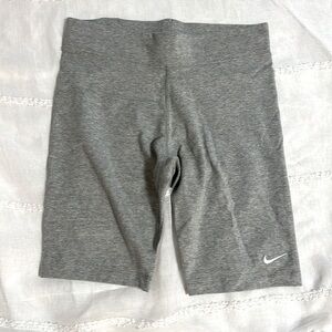Nike grey biker shorts